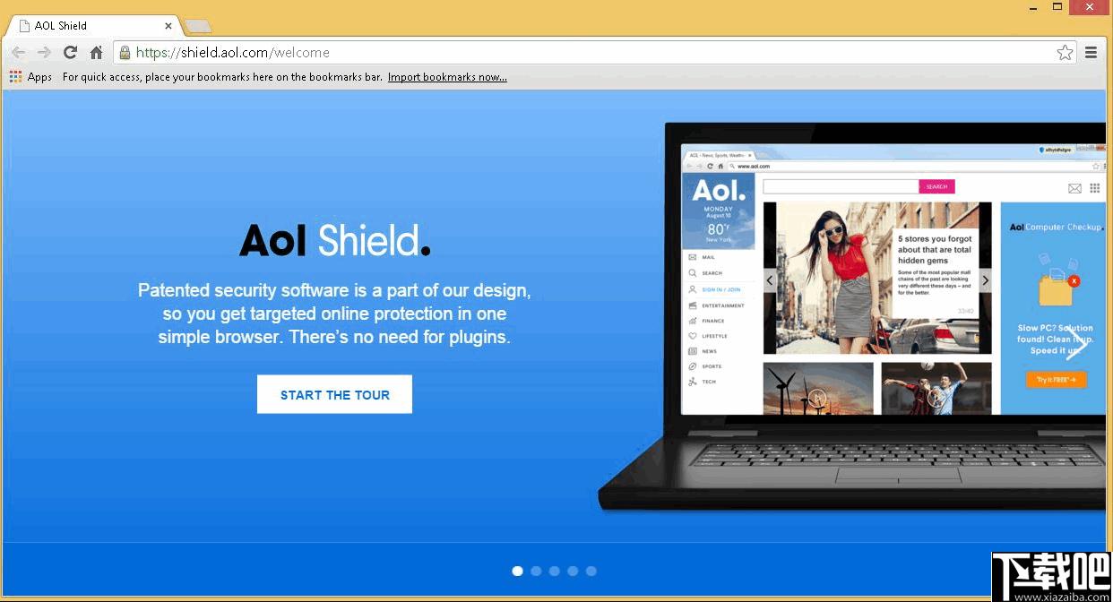 AOL Shield浏览器下载,上网安全,网页安全